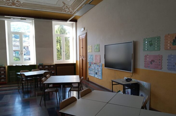 In classe con la digital